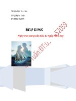 số phức LTDH-rất hay