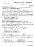 ĐỀ THI THỬ ĐH - THPT ĐặngThai Mai