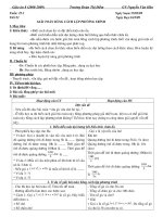 Giáo án toán Đại 8 đã chỉnh sửa theo chuẩn KNKT và giảm tải