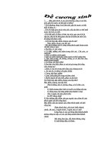 đề cương sinh học của lóp 7a vipnh