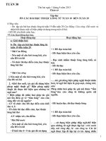 Tuần 30 CKT+Giảm tải