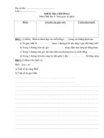 Đề KT chương 3-hình 9