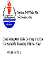 Bài 4: Hai mặt phẳng song song