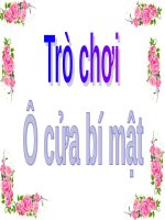trò chơi số 8 tiết 2