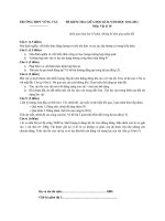 kiểm tra giữa học kì II