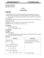 Giáo án hình lớp 9 tuần 31