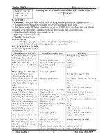 giáo án đại số 8  KTKN tiết 59 đến 62