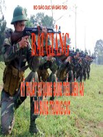 KỸ THUẬT BẮN SÚNG TIỂU LIÊN AK