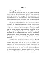 Luận văn thạc sỹ phẩm chất và kĩ năng cơ bản của người dẫn chương trình