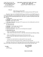 Chuyên đề LS cụm Hướng Hóa, Đakrông