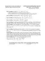 Thi thu Diễn Châu 1- lần 2/2013