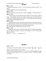 bộ đề thi hsg toan 8 hay