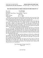 BẢN THU HOẠCH NGHỊ QUYẾT TW VI