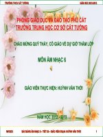 ÂM HẠC 6 - TIẾT 29