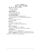 đề cương ôn ập môn lý thuyết tài chính