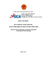 quy chuẩn kỹ thuật quốc gia về hệ thống điện của nhà ở và nhà công cộng