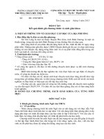 Báo cáo đánh giá sách giáo khoa