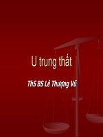 u trung thất - lê thượng vũ