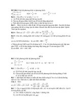 đề ôn thi lớp 10 ( đợt 1)