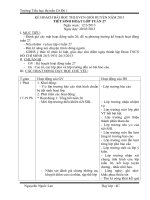 sinh hoat lớp tuần 27