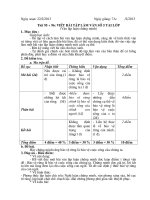 Viêt bài làm văn số 5 (có ma trận)