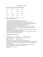 VÒNG THI 16 - 15 LỚP 3