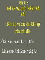 cac loai gio thoi thuong xuyen tren trai dat