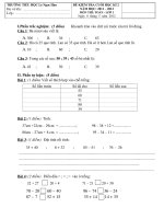 De KT GKII Toan lop 1