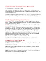 Tổng hợp đề thi và câu hỏi ôn tập môn Quản trị học