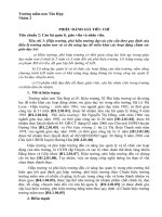 phiếu đanh gia tiêu chí 2 - mầm non