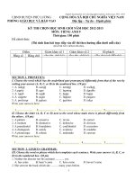 de thi hoc sinh gioi huyen phu luong