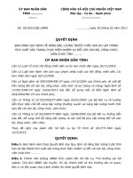 NÂNG LƯƠNG TRƯỚC THỜI HẠN