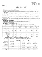 De kiem tra tiet 27 co ma tran+ dap an