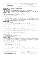 De thi khao sat Khoi 10AA1B lan 3 Thang 32013