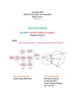Discovering Geometry – Hình học là một hệ thống Toán học