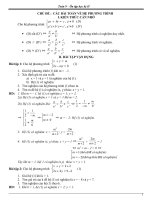 Ôn tập kỳ II toán 9 + HD
