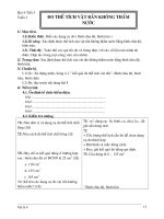 BÀI 4  ĐO THỂ TÍCH VẬT RẮN