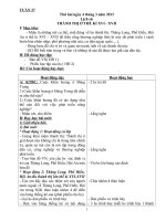 Giao án tuan 27 - 32 có GDNGLL