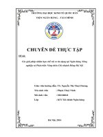 Các giải pháp nhằm hạn chế rủi ro tín dụng tại Ngân hàng Nông nghiệp và Phát triển Nông thôn Chi nhánh Đông Hà Nội