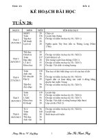 GA lớp 4 - Tuần 28 - NH 2012 - 2013