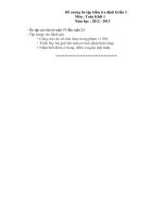 đề kiểm tra môn toán giữa học kì 2 lớp 1