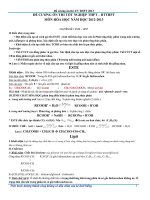 đề cương ôn thi TN THPT 2013