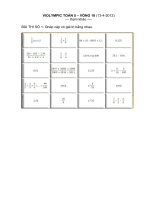 Violympic lớp 5 vòng 17