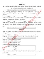 các dạng toán HSG lớp 4