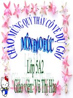 Bài : Kính già yêu trẻ