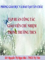 Kỹ năng sinh hoạt lớp