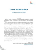 Tư vấn nghề cho học sinh THPT