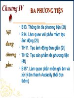 Bài 13 Thông tin đa phương tiện (t1)