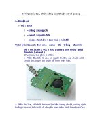 Sơ lược cấu tạo, chức năng của chuột cơ và quang