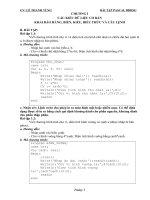 Bài tập Pascal BDHSG